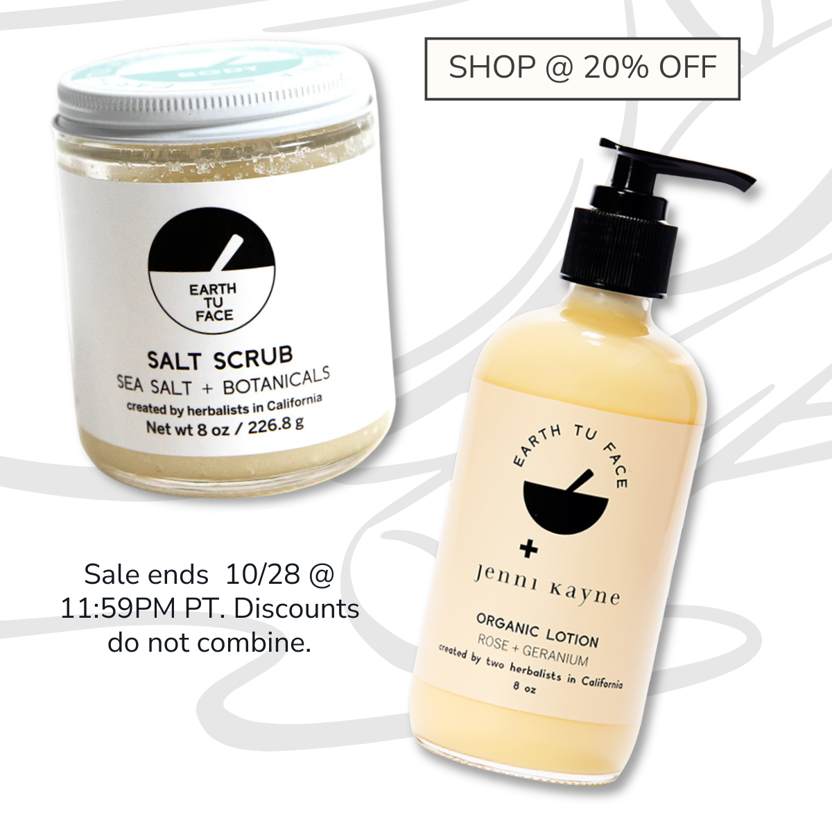 Salt Scrub & Jenni Kayne Lotion: Save 20%